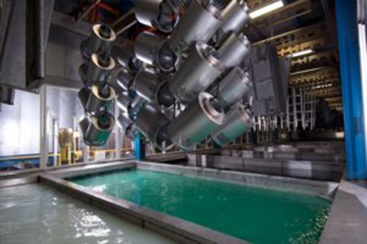 Linie de tratare a suprafeței de tip manual22222